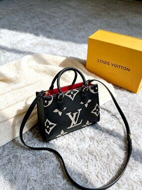 Louis Vuitton Monogram Empreinte Bicolor Black